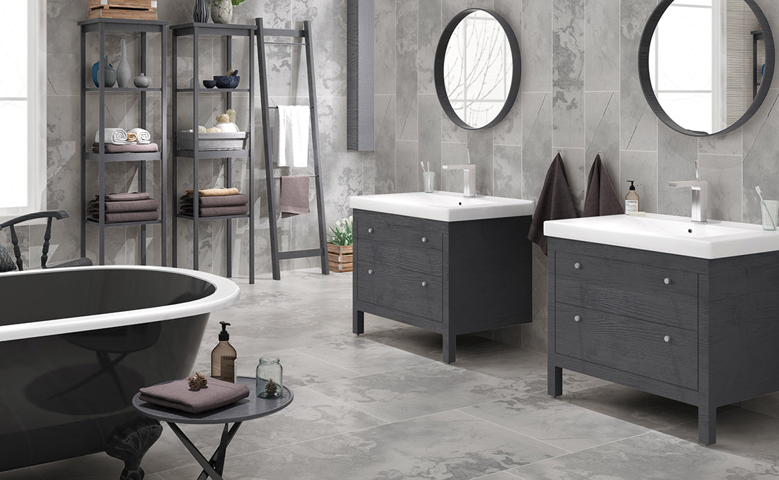 Aegean Grey - Stone Look Tile (1.44SQM Carton)