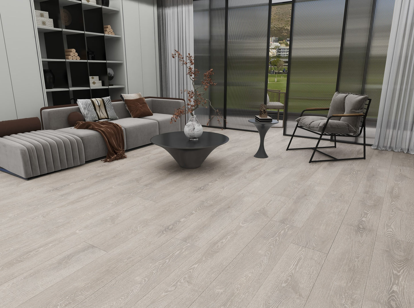 XL Navy Grey Premium Hybrid Flooring