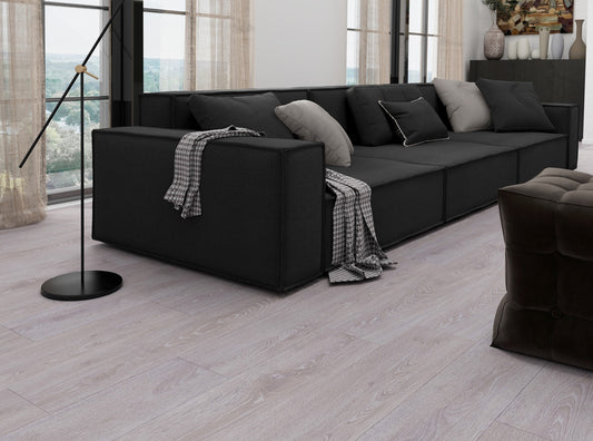 Builders Range Laminate Flooring Grey Oak