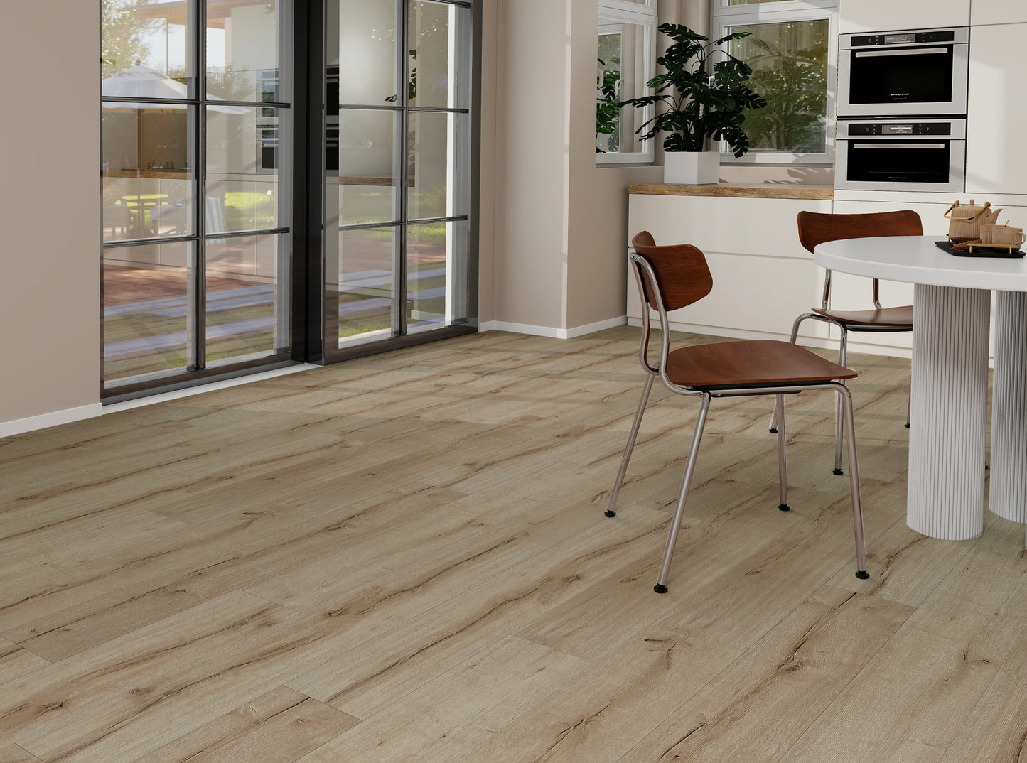 Builders Range Laminate Flooring Lugano Oak