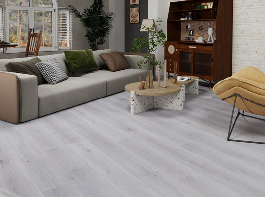 Builders Range Laminate Flooring Washed Oak