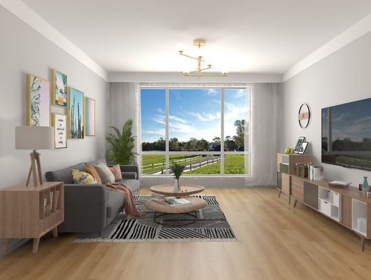 Builders Range Laminate Flooring Desert Natural Oak