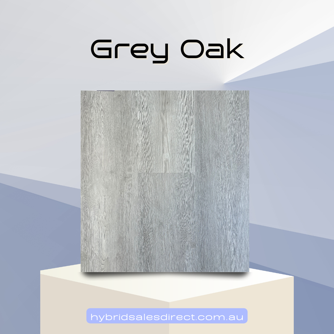 Grey Oak 6.5MM Waterproof Hybrid Flooring