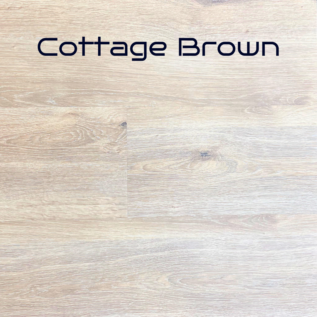 Cottage Brown 6.5MM Waterproof Hybrid Flooring