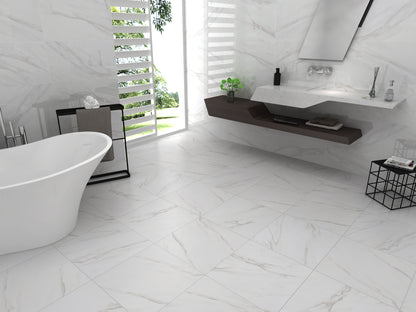 Calcutta Glazed Porcelain Floor Tile