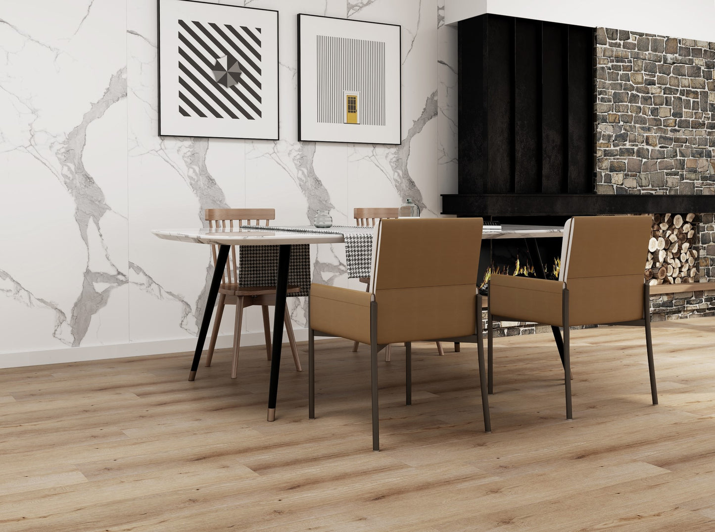 Fertile Oak 6.5MM Waterproof Hybrid Flooring