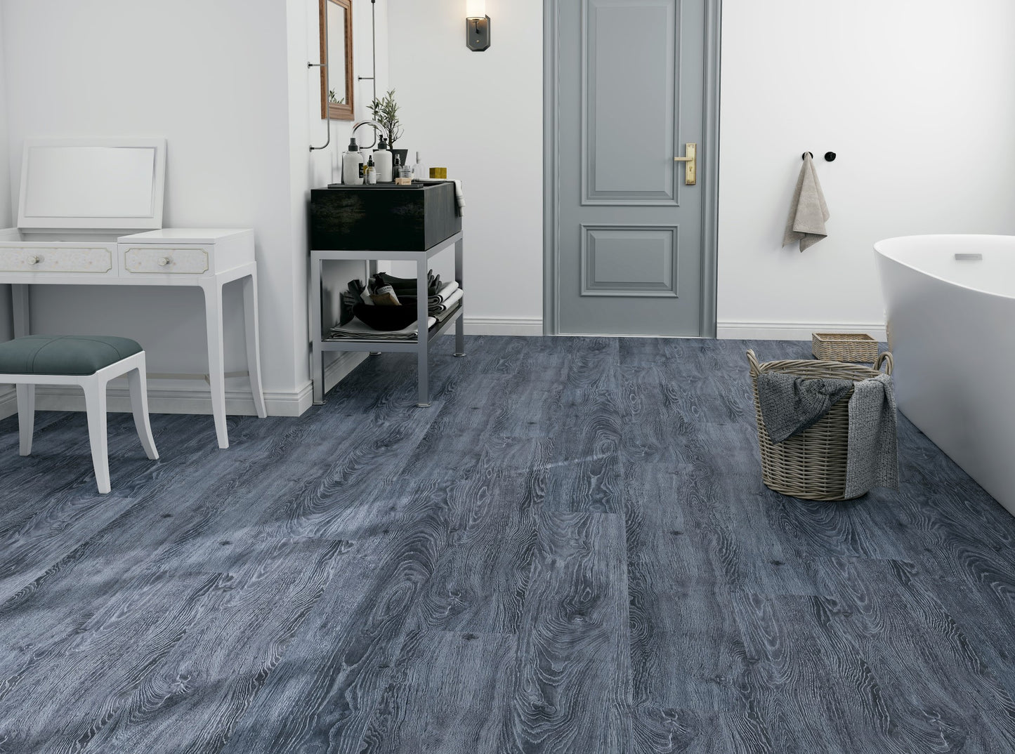 Dark Oak 6.5MM Waterproof Hybrid Flooring