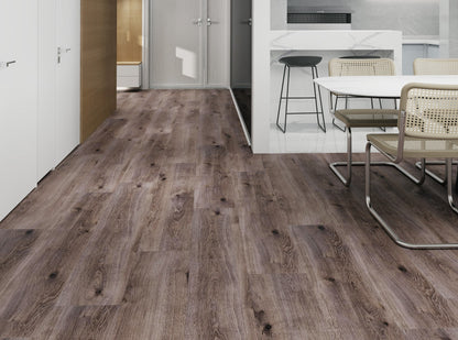 Cottage Brown 6.5MM Waterproof Hybrid Flooring