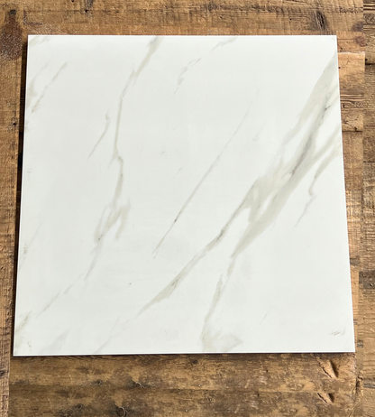 White Cliffs - Matte Porcelain Floor Tile (Price Per 0.99SQM)