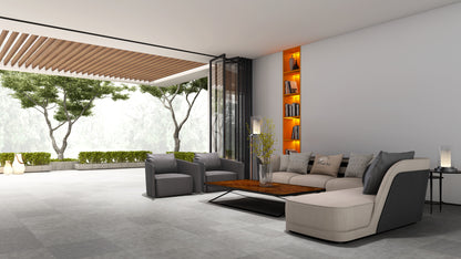 Gunmetal Light Grey - Concrete Look Tile (Price Per Carton)